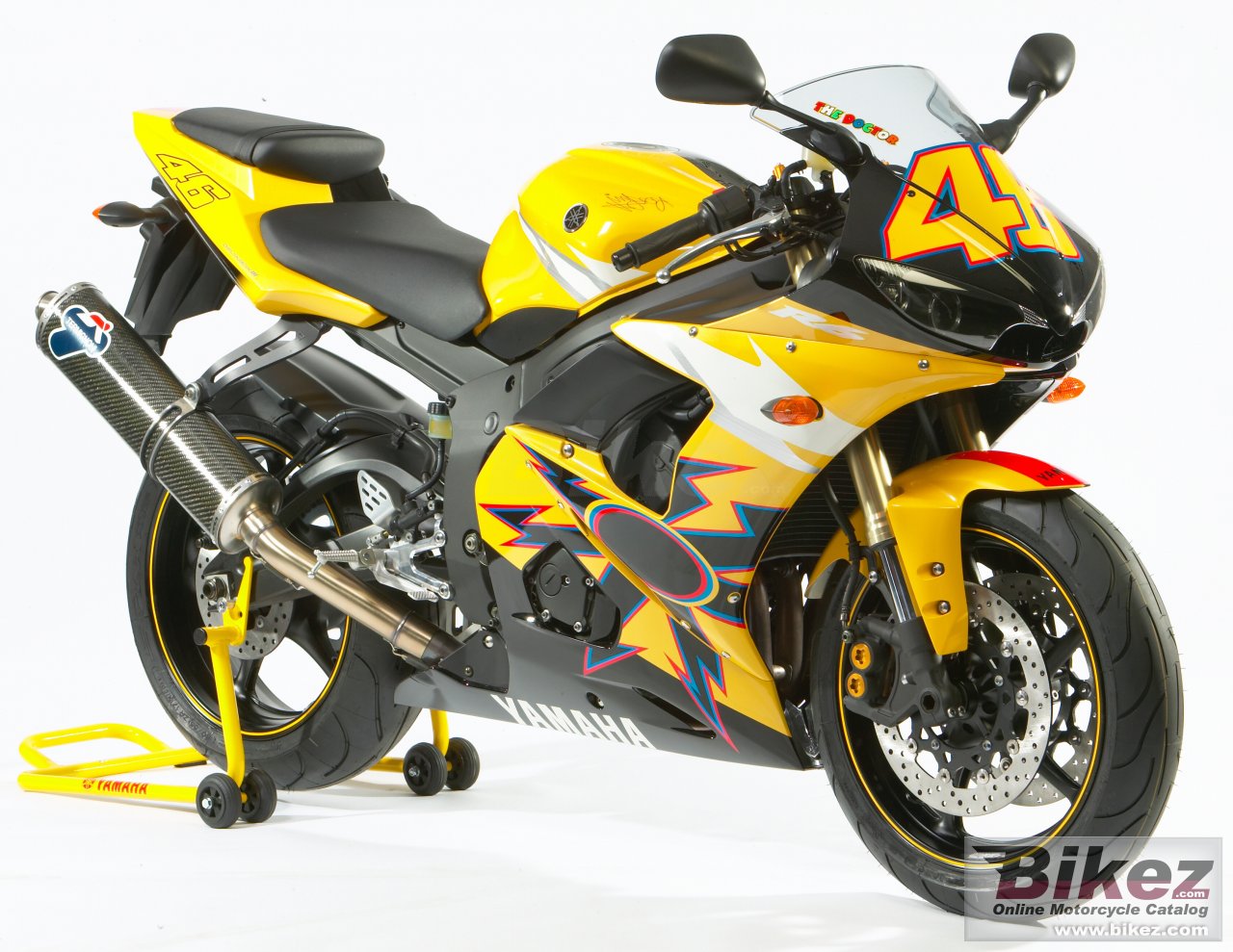 Yamaha YZFR6 R46 poster